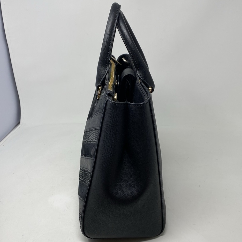 Michael Kors Black Crossbody Satchel - Picture 7 of 16